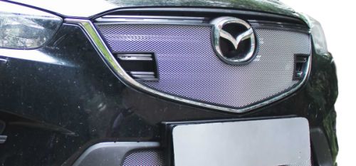 Mazda CX5 2015- chrome верх  с парткрон