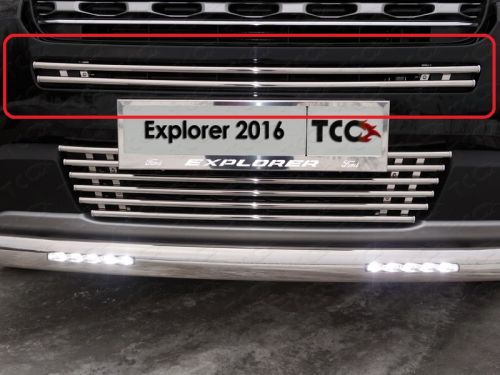 Ford Explorer 2016- труб3 -верх
